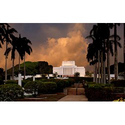 Laie Hawaii Temple Recommend Holder